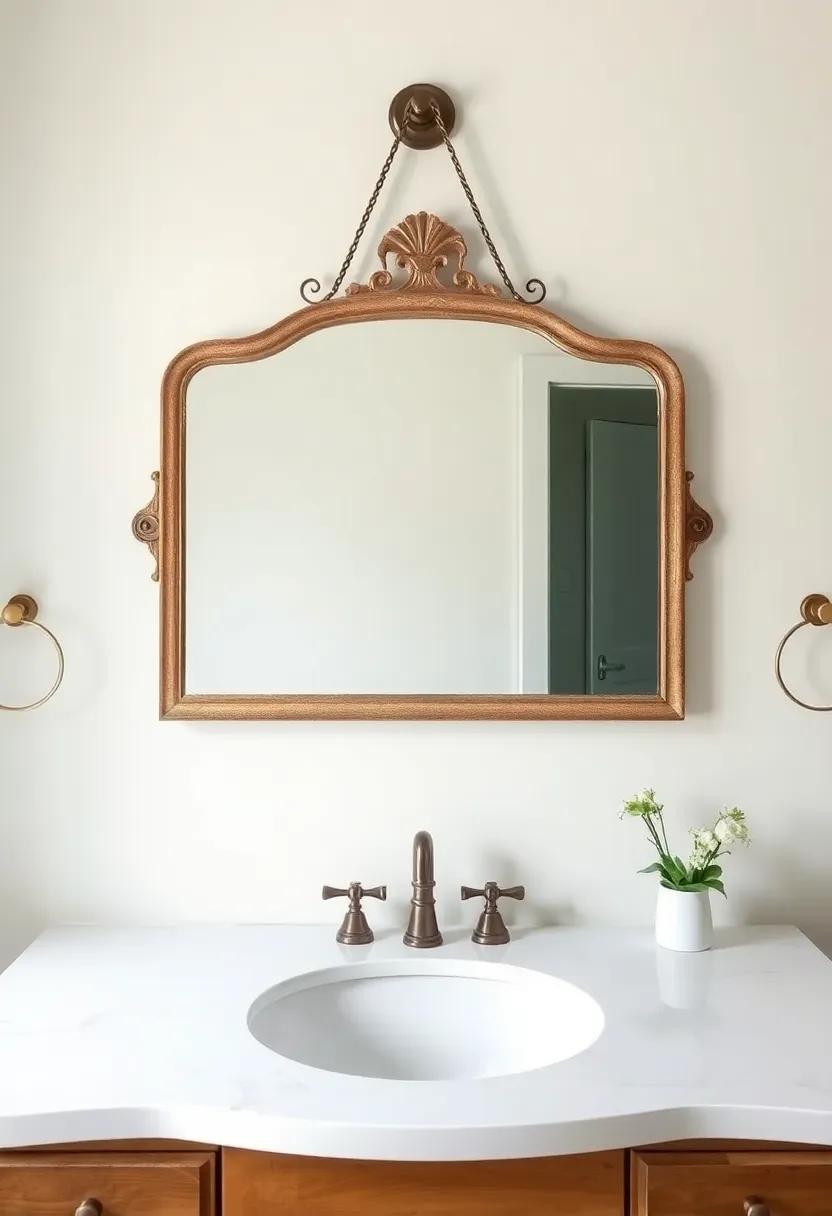 Vintage Mirrors: ‍Reflecting Beauty ​and Elegance