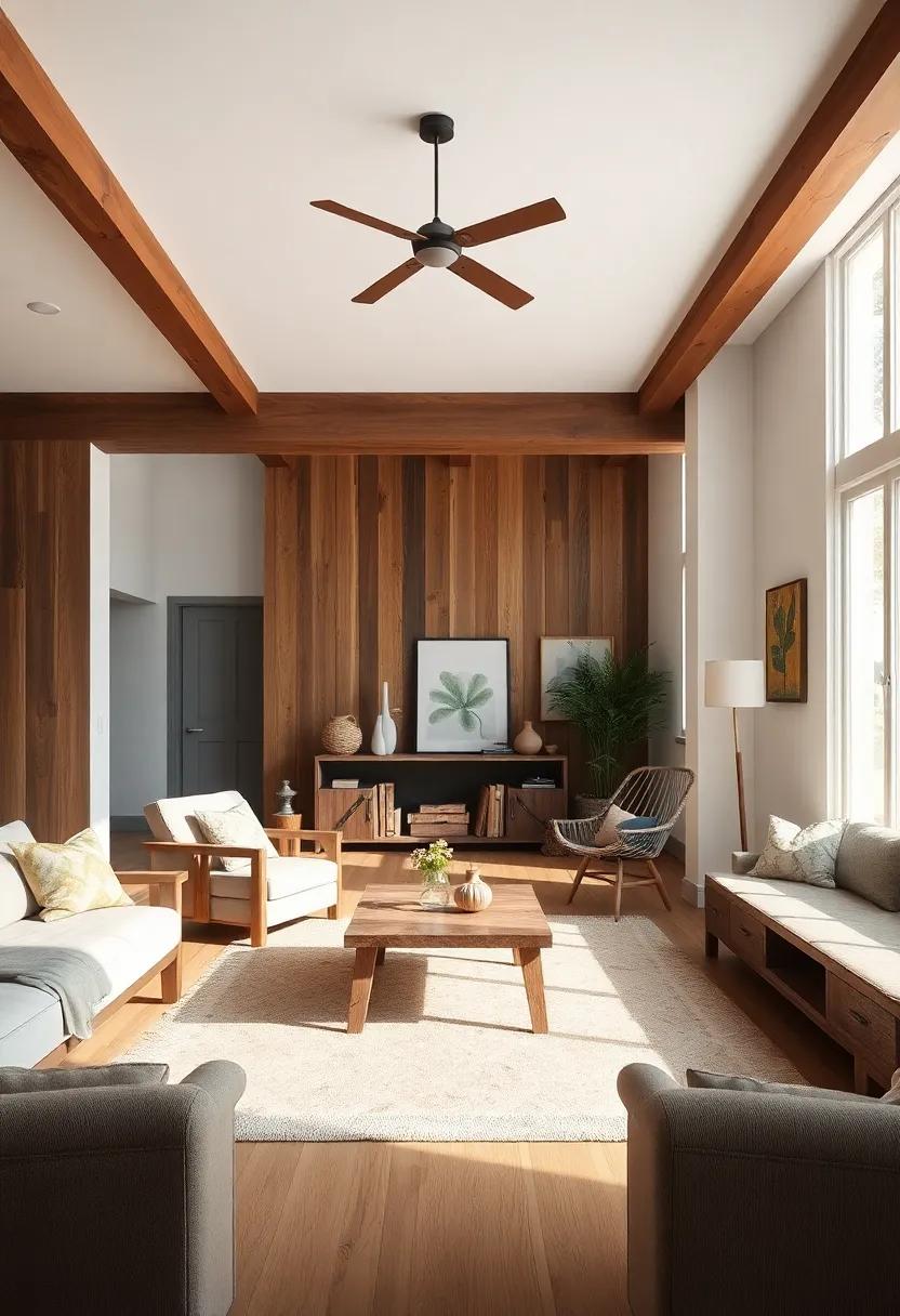 Interiors That Breathe: ⁣The Comfort of Wooden Beams and⁢ Planks