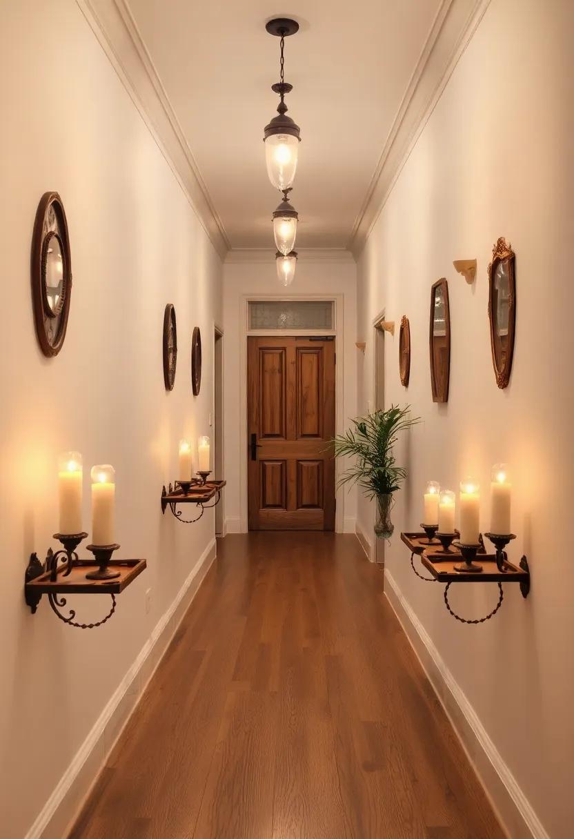 Candlelit Touches: Use decorative candles or vintage‍ candle holders ‍along the hallway⁣ to create a soft, ​romantic atmosphere