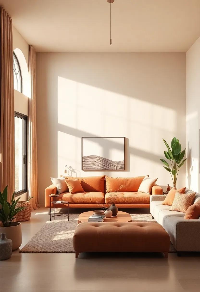 the ​Role of Natural Light in Enhancing Earthy color Schemes