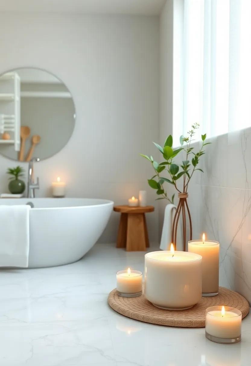 Eco-Friendly Candles: Light⁣ eco-friendly candles with natural wax for a gentle glow‌ and soothing aroma