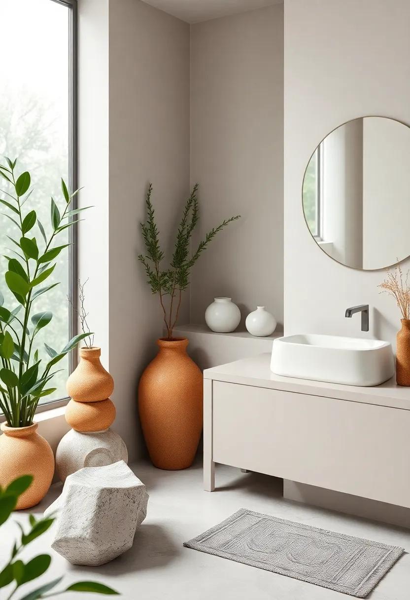 Handcrafted‍ Pottery: Integrate⁢ handcrafted pottery pieces to give the ‌space a unique, ‌artisanal touch