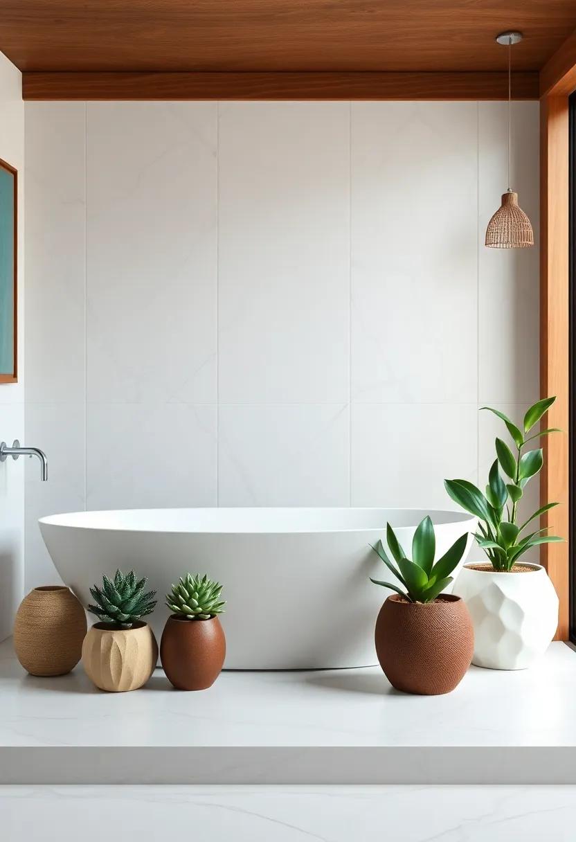 Potted Succulents: Add⁢ low-maintenance potted succulents to bring life and freshness to the space