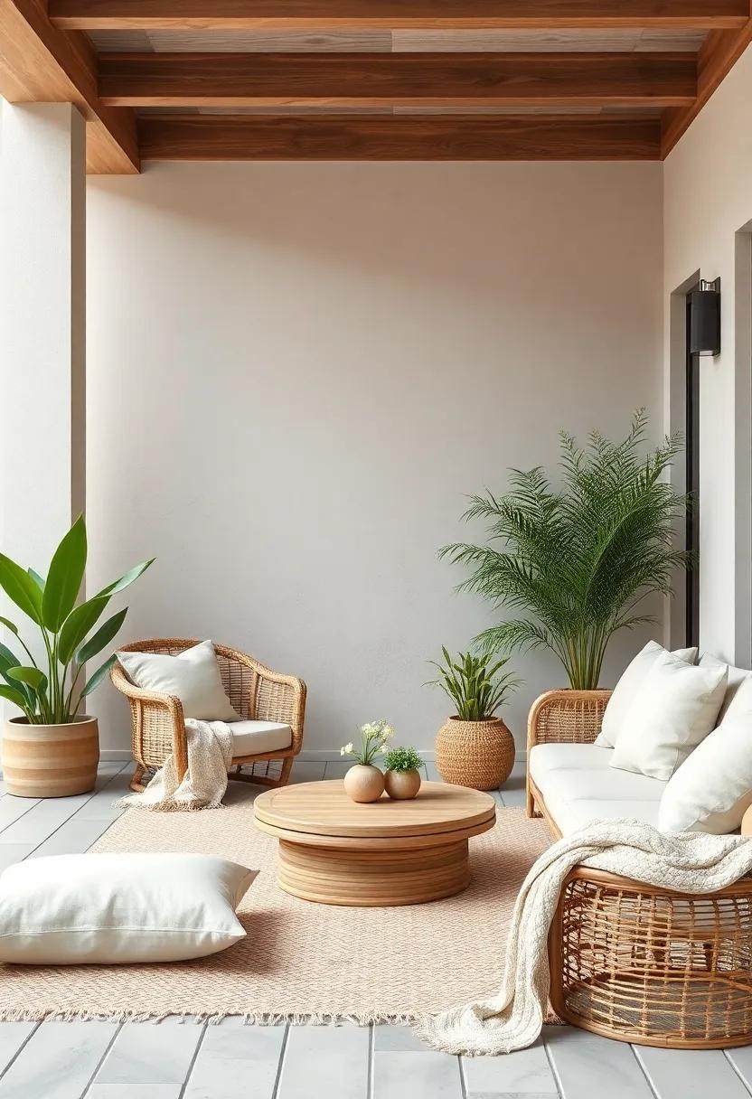 Soft ⁢Textiles: Incorporate‌ soft ‌textiles like cotton throws⁢ and plush‌ pillows‍ in⁤ natural ⁣colors to provide comfort and a sense of warmth