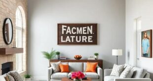 Charming Farmhouse Living Rooms: Integrating Vintage Signage for Timeless Appeal