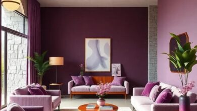 21 Stunning Deep Plum and Soft Lavender Home Accents to Transform Your Space