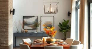 Embrace Autumn: Cozy Dining Room Ideas for a Warm Fall Gathering