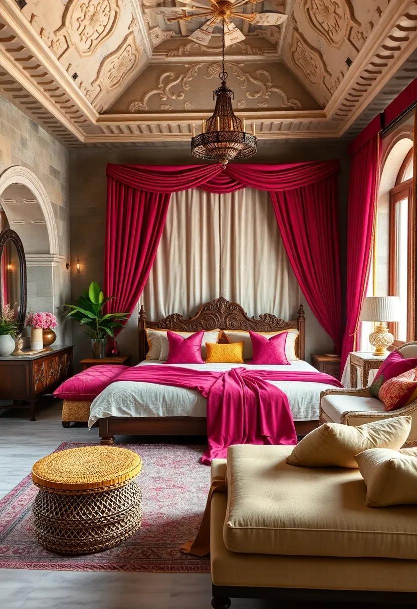 Embracing Elegance: Designing an Indian Maharaja-Style Bedroom Sanctuary