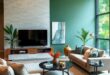29 Inspiring Ideas for a Modern Green Living Room: Eco-Friendly Elegance