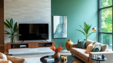 29 Inspiring Ideas for a Modern Green Living Room: Eco-Friendly Elegance