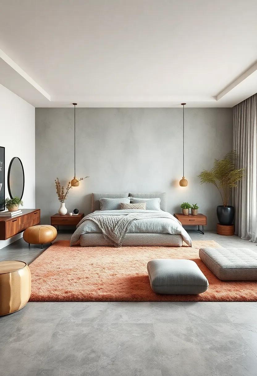 25 Stunning Ideas to Elevate Your Master Bedroom with a Plush Rug