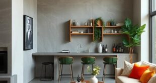27 Chic Ways to Create a Stylish Small Living Room Bar with Compact Furniture