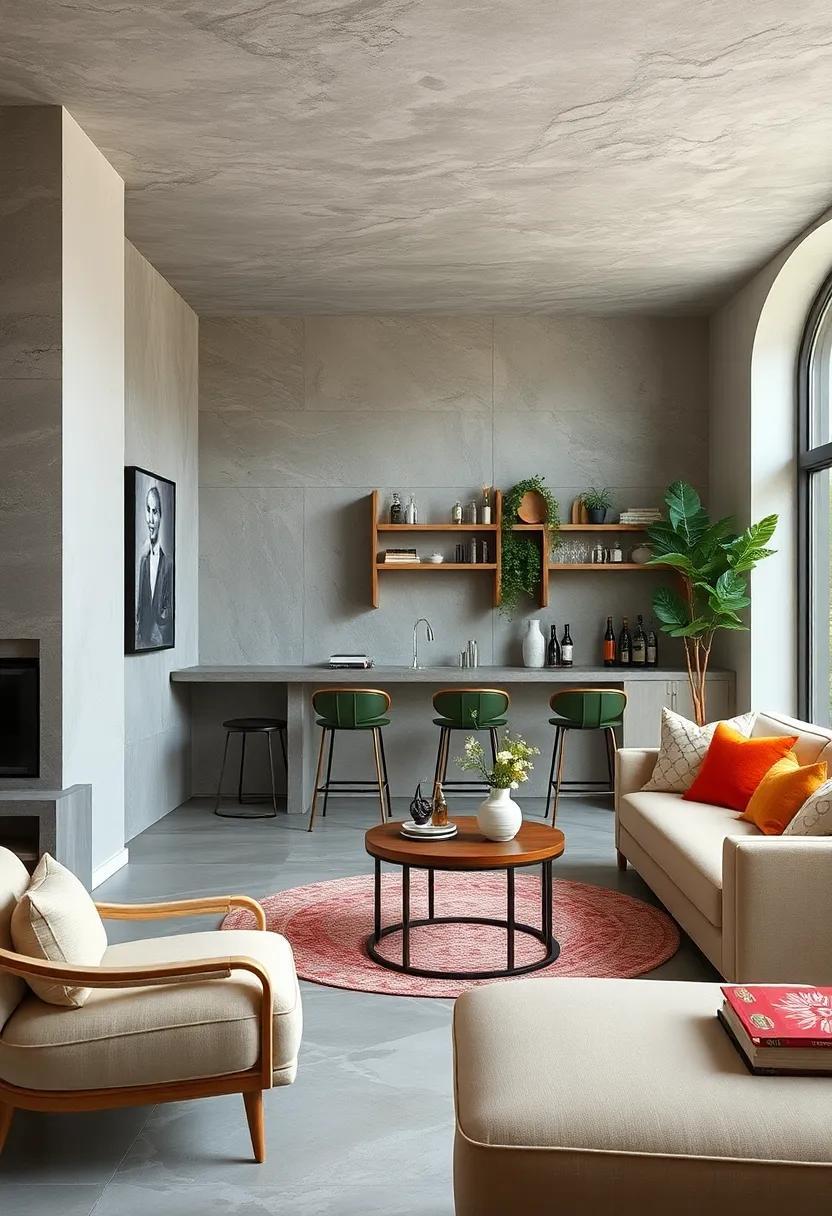 27 Chic Ways to Create a Stylish Small Living Room Bar with Compact Furniture