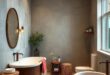 29 Timeless Vintage Bathroom Decor Ideas Featuring Retro Lighting Elegance