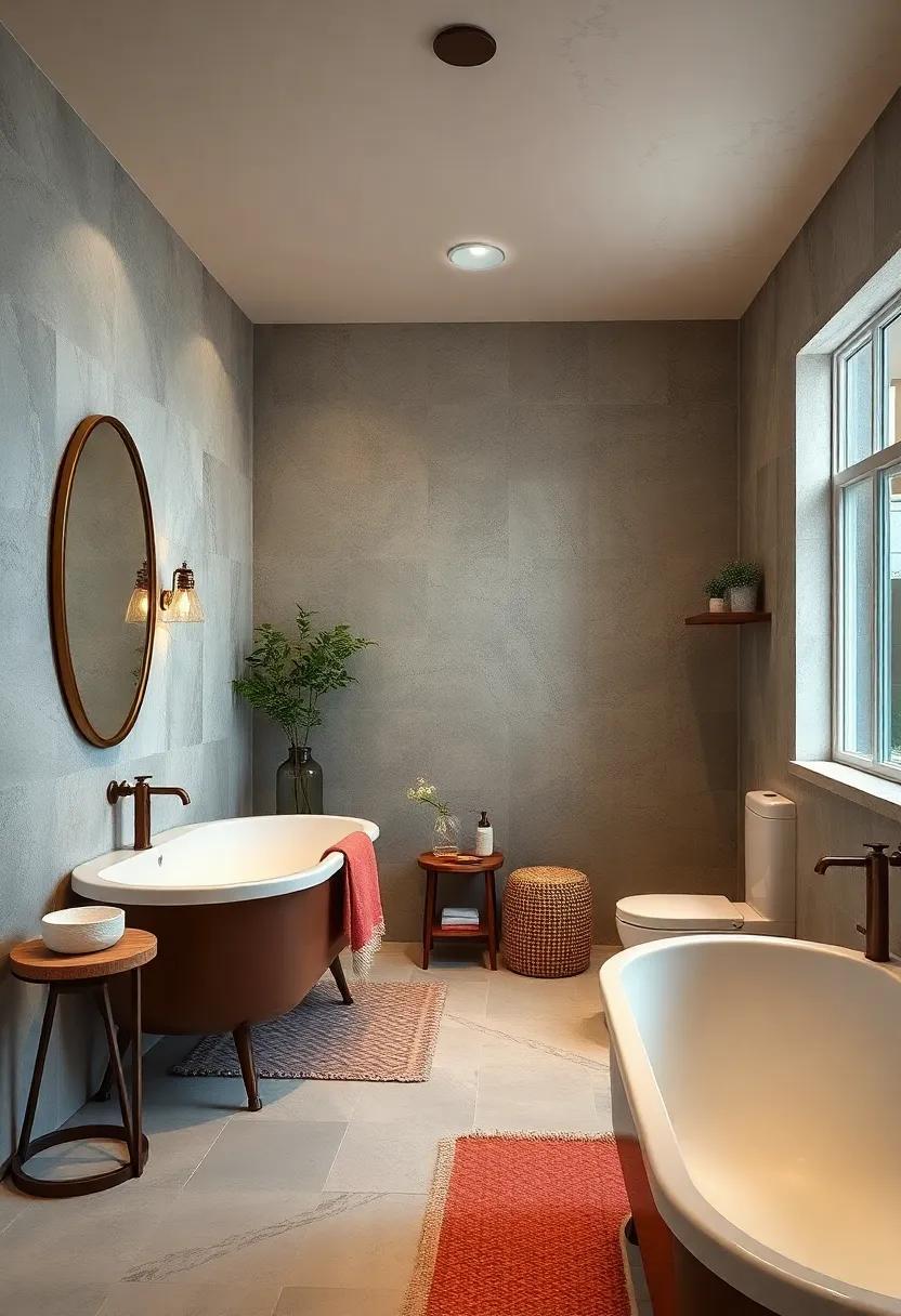 29 Timeless Vintage Bathroom Decor Ideas Featuring Retro Lighting Elegance