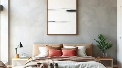 25 Inspiring Scandinavian Bedroom Ideas Featuring Minimalist Artwork for a Serene Retreat