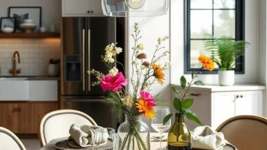 27 Charming Centerpieces to Elevate Your Small Kitchen Table Decor