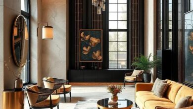 29 Stunning Art Deco Interiors Featuring Luxurious Gold and Black Designs