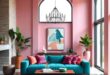 25 Stunning Vibrant Teal and Blush Pink Modern Interiors to Inspire Your Home Decor