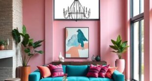 25 Stunning Vibrant Teal and Blush Pink Modern Interiors to Inspire Your Home Decor