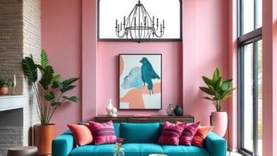 25 Stunning Vibrant Teal and Blush Pink Modern Interiors to Inspire Your Home Decor