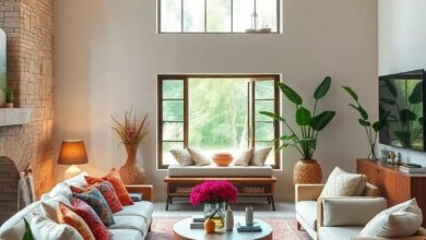 27 Inspiring Elements for a Boho Eclectic Living Room with Natural Charm