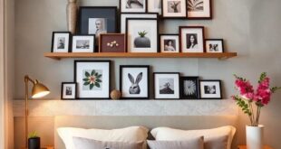 27 Inspiring Ways to Style Your Bedroom Shelf with Picture Frames for a Personal Touch