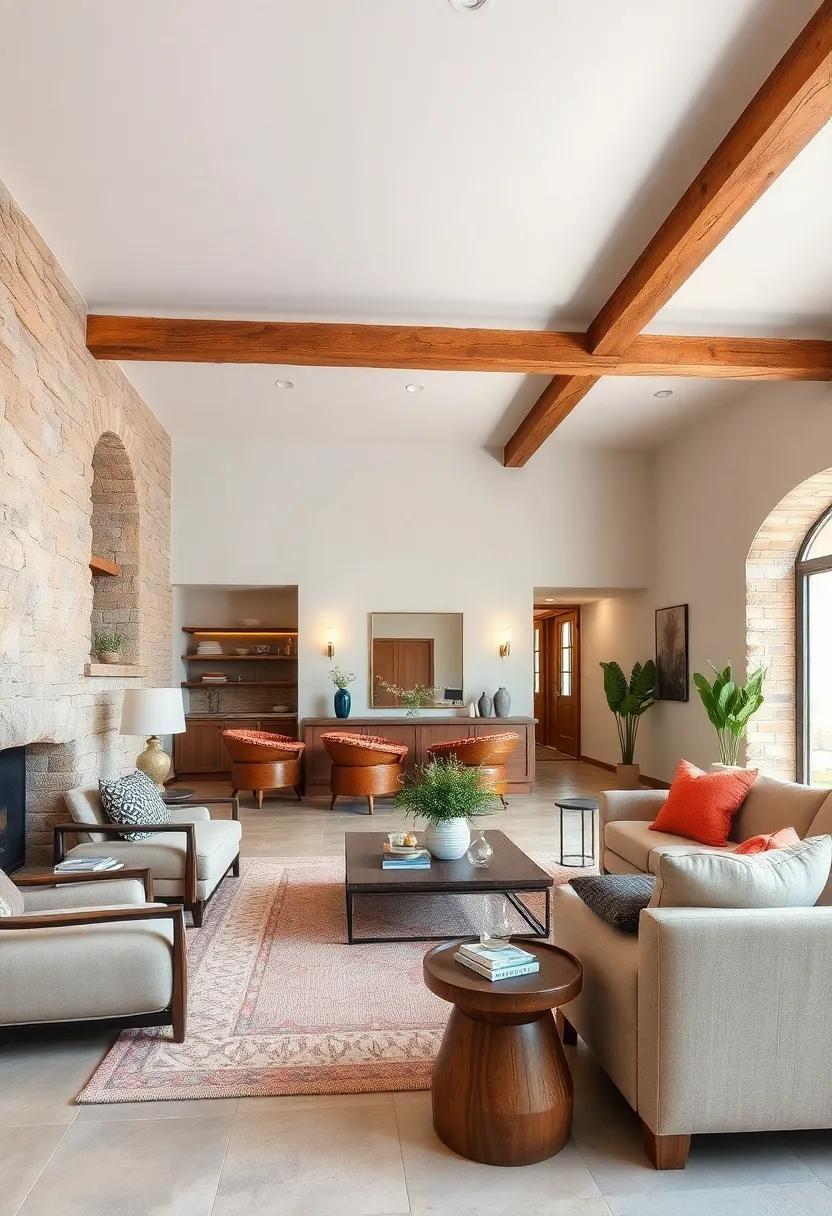 27 Inspiring Ideas for a Cozy Rustic Living Room with Exposed Wooden Beams