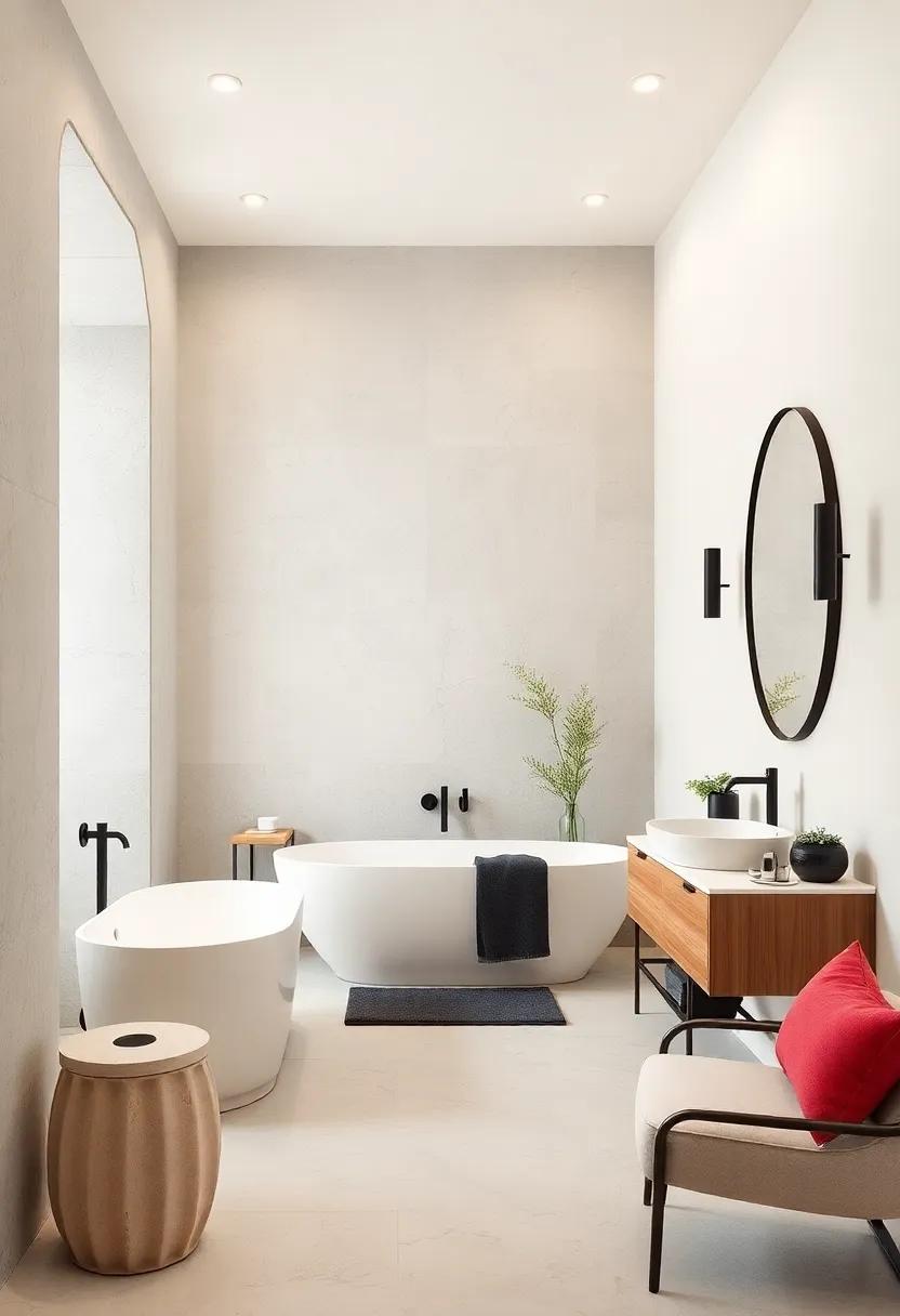 Soft Cream: A gentle ‌alternative⁢ to white, cream enhances brightness and warmth, allowing black accents to ​add⁢ sophistication