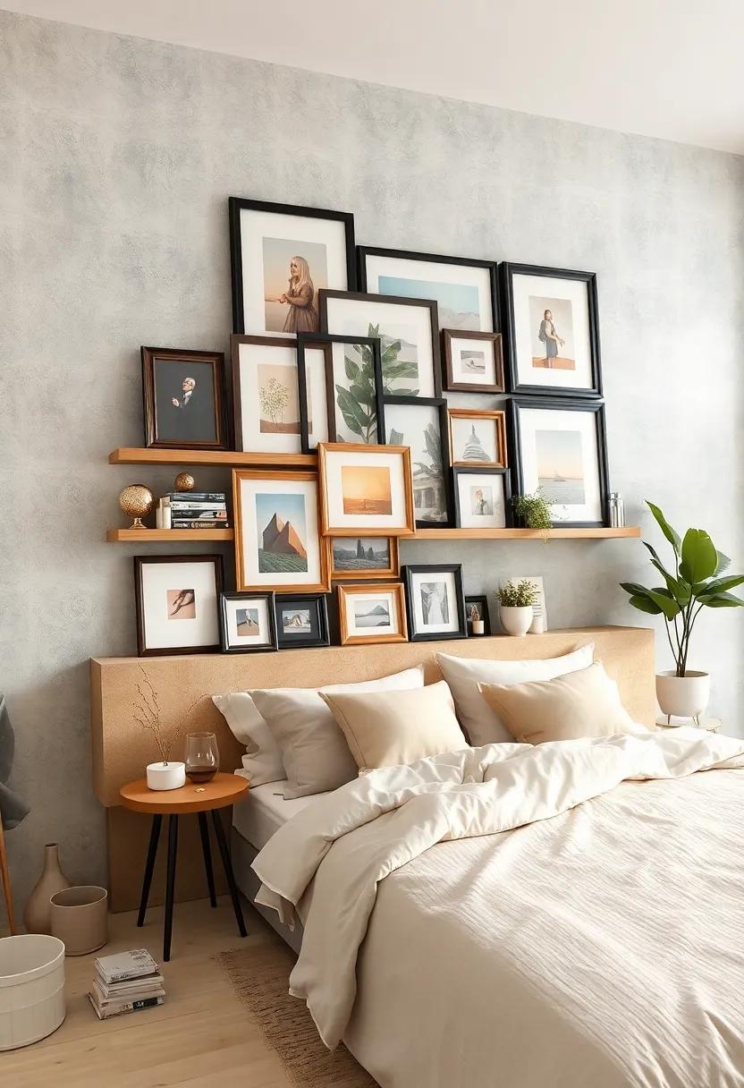 Use installation art: Turn your frame display ⁣into an​ art‌ installation by creatively arranging⁢ them in different orientations and angles