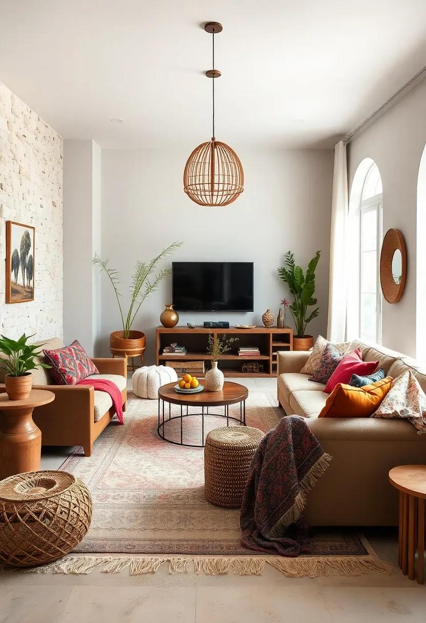 Layered Textiles: Embrace the comfort of various fabrics by ​layering rugs, throws, ‍and cushions in rich patterns and textures that invite relaxation