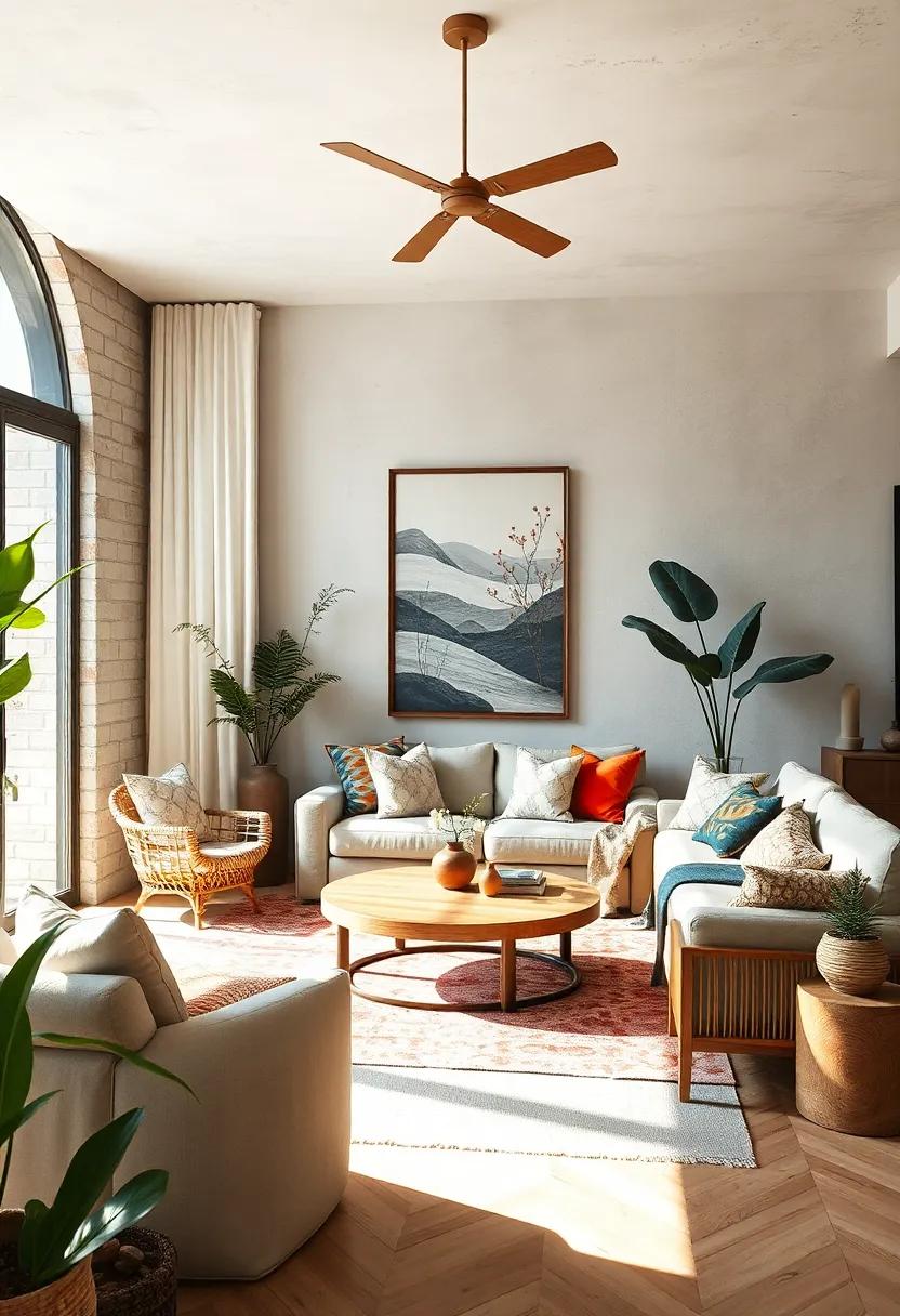 Nature-Inspired Artwork: Feature‍ artwork inspired by nature, such as landscapes or botanical prints,⁢ to harmonize with ⁤the overall theme of earthly connection