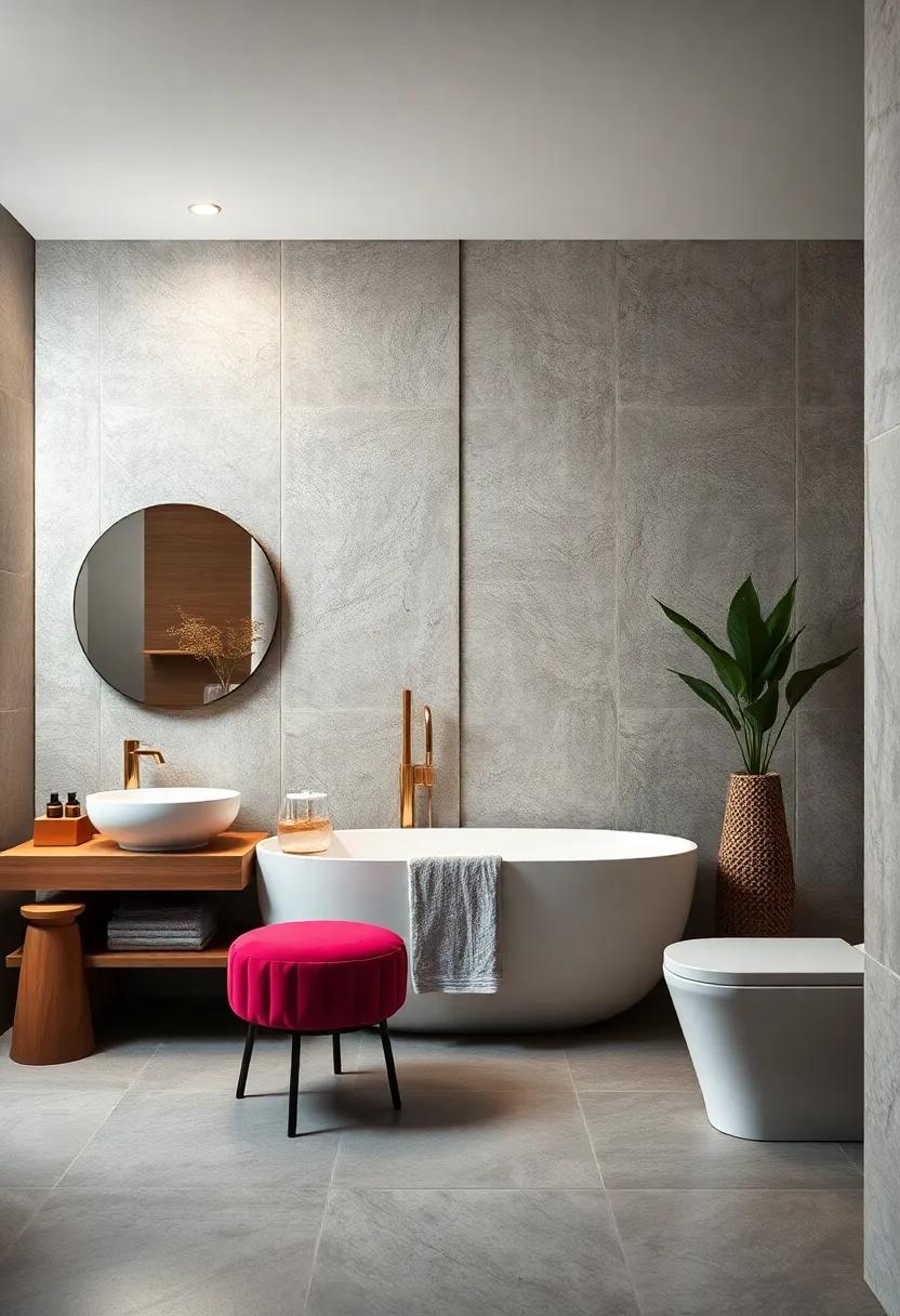 Reflective Surfaces: Use mirrors or mirrored tiles to enhance light‌ and make your bathroom​ feel‌ larger and more open