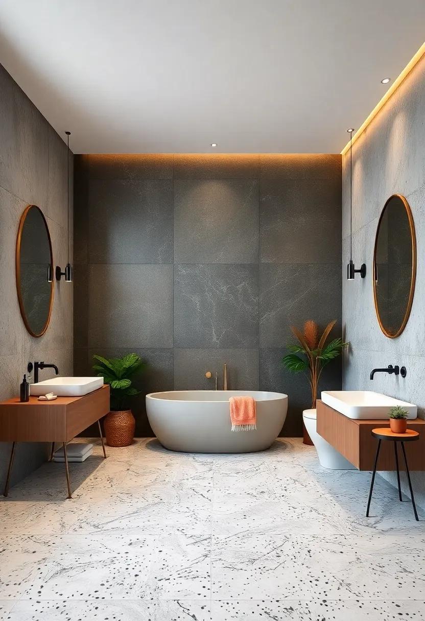 Terrazzo Trend: Incorporate trendy terrazzo tiles or⁣ wall ‍coatings to⁢ create ⁣a playful yet sophisticated atmosphere