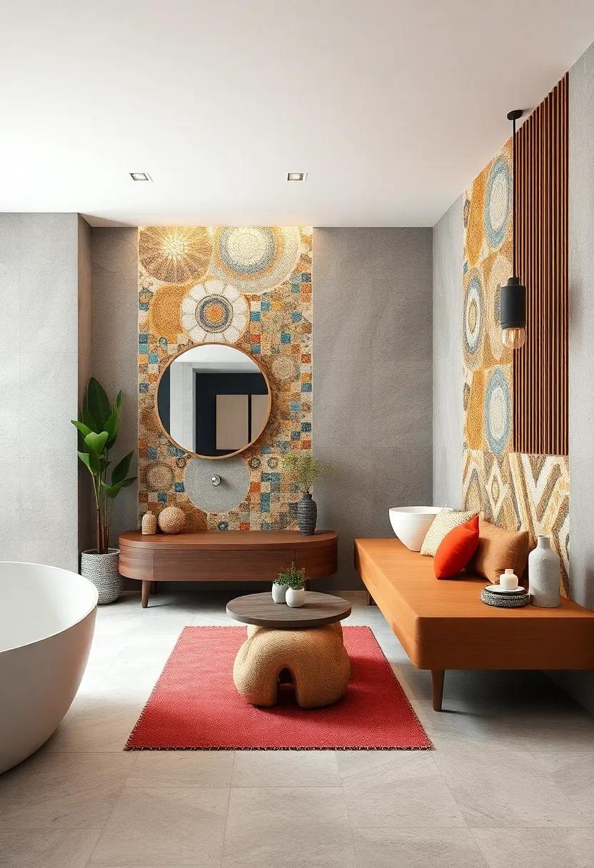 artistic Mosaics: Create a stunning focal point with intricate mosaic tiles that ‍showcase your personality and⁣ artistic flair