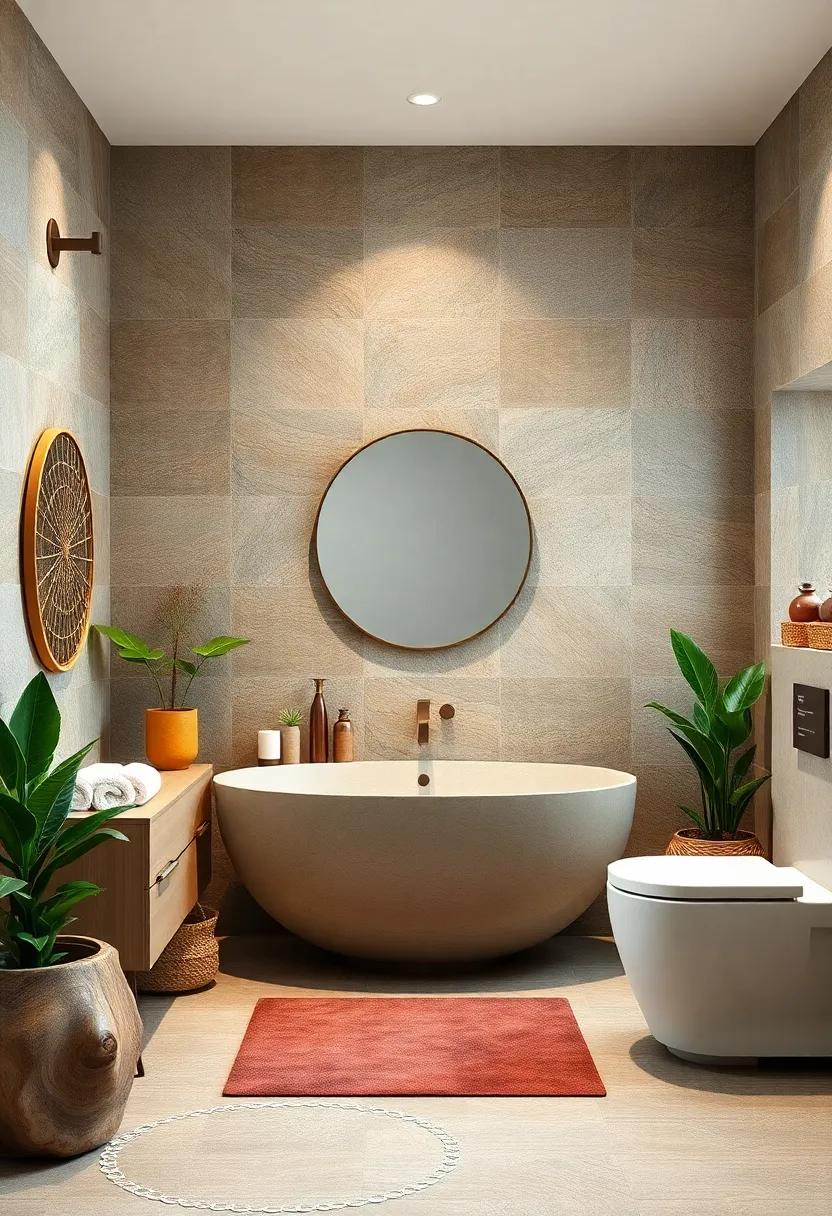 Nature’s Palette: Use earthy, natural colors inspired⁤ by stones and plants to evoke a sense of calm and grounding