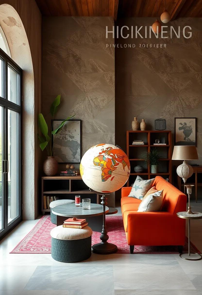 Antique Globes: Incorporate a vintage globe into your decor for a touch of curiosity and wanderlust that sparks deep conversations