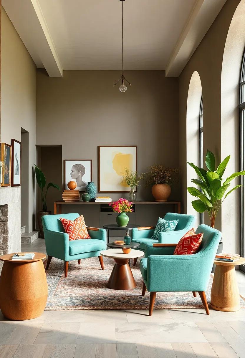 Reimagined Vintage chairs: Find and revamp vintage chairs with fresh upholstery to preserve their charm while modernizing your home