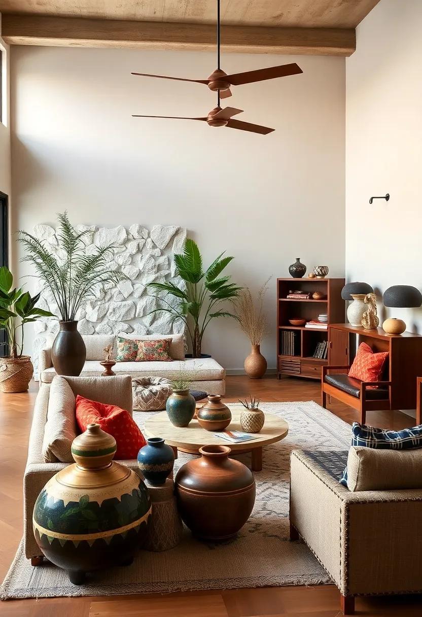 Handcrafted Pottery: Invest in one-of-a-kind pottery pieces that not only serve function but also become striking decor items showcasing craftsmanship