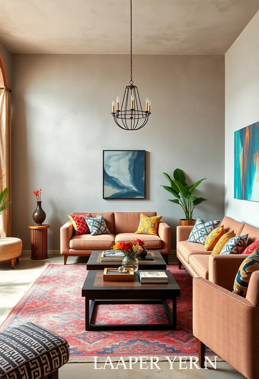 Mix Patterns‌ Fearlessly: Layer different⁣ patterns in textiles,from ⁣cushions to rugs,blending geometrics,florals,and stripes for ‌a dynamic look