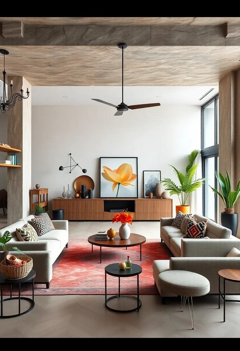 Mix Modern and ‍Traditional Styles: Create intrigue by blending contemporary furniture with classic pieces for an effortlessly‌ chic ‌look