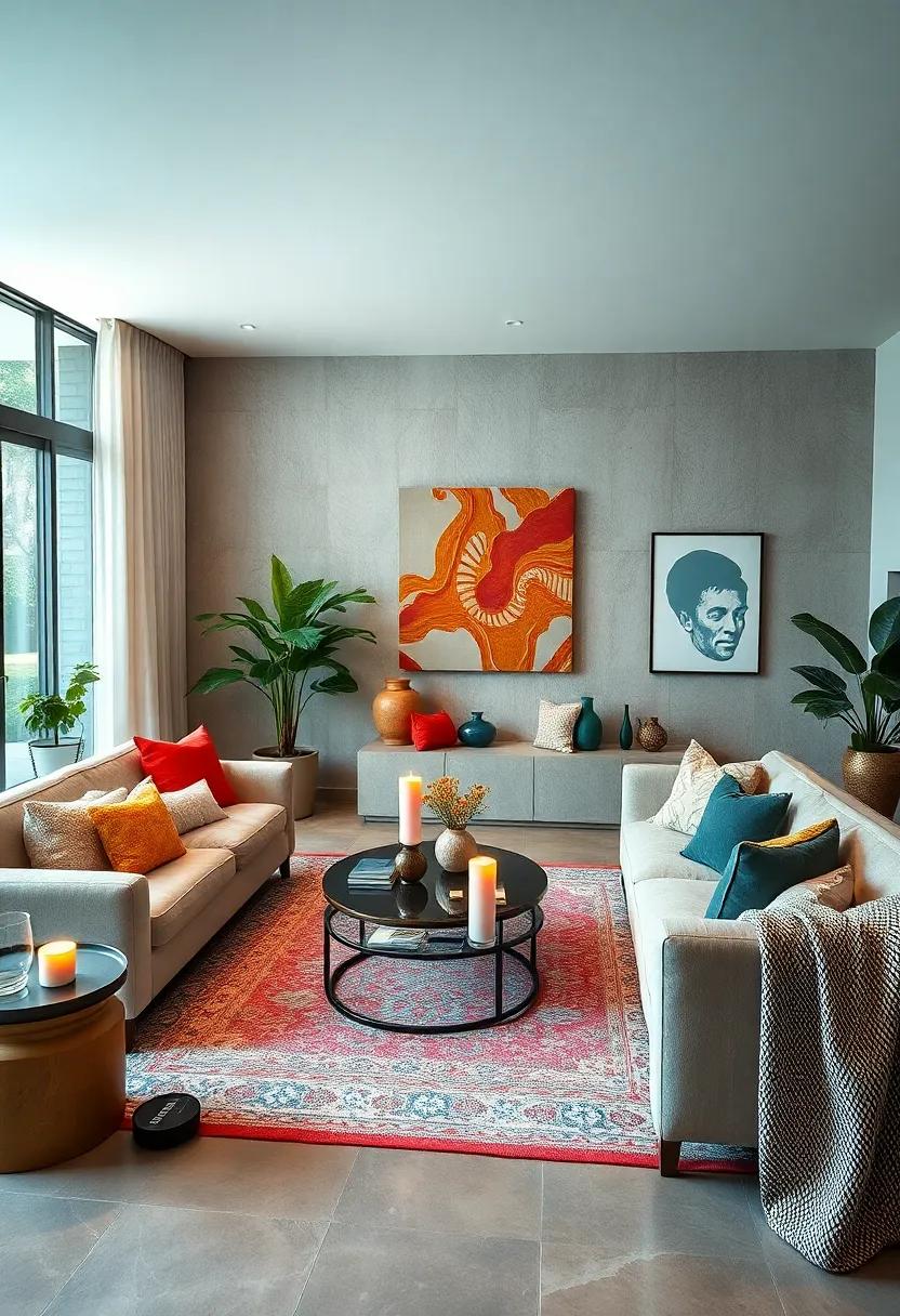 Create a Sensory Experience: Incorporate diverse sensory ‍elements like scented candles, soft throws, or textures to‌ elevate ⁢the emotional ambiance of your space