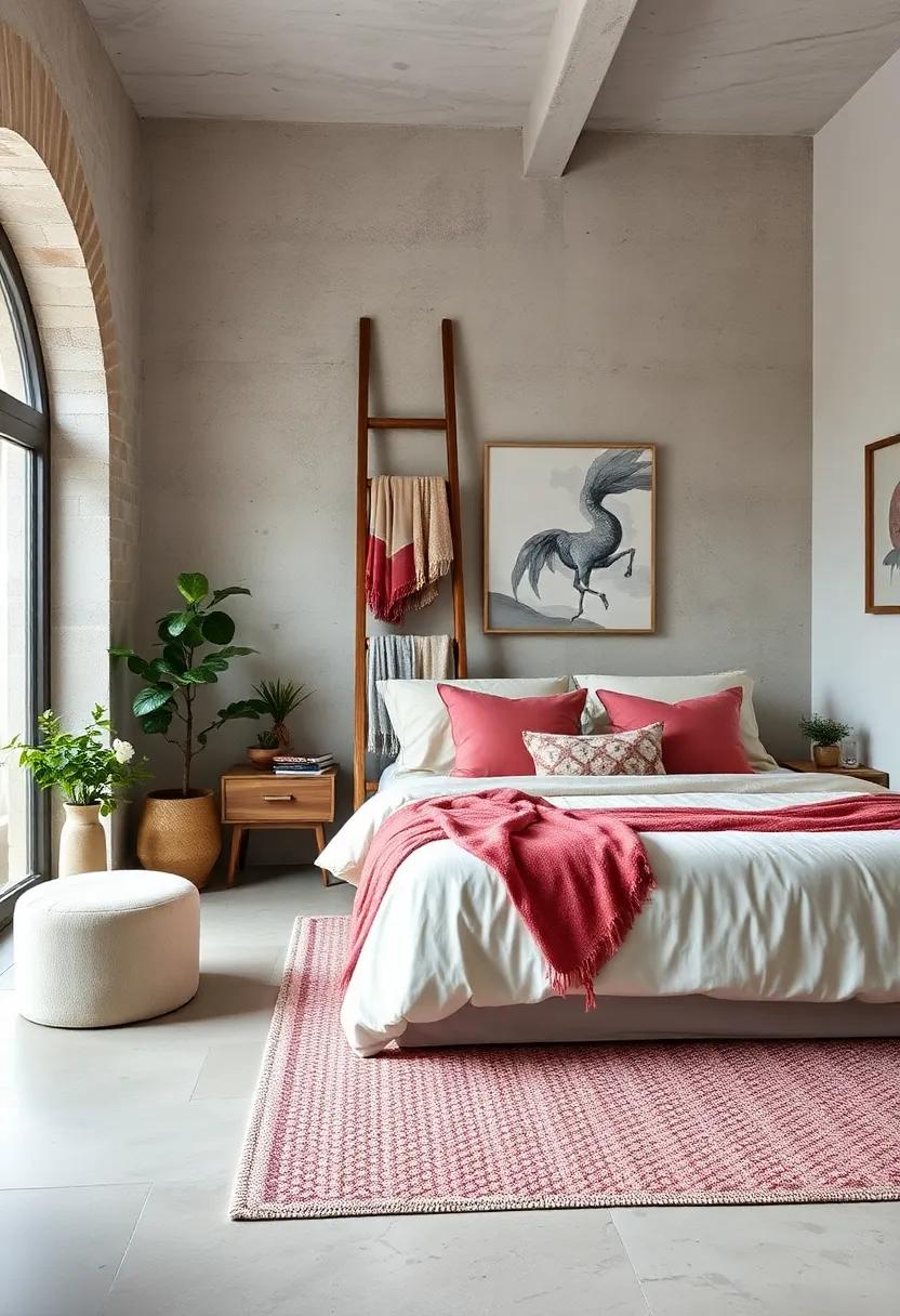Add a Cozy Blanket Ladder: A decorative ladder can hold your cherished throws, keeping them accessible‍ while adding character ​to ⁣your ⁣decor
