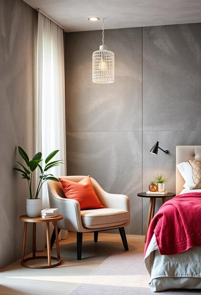 Create a Cozy Reading nook: A plush chair and a small side table can transform a corner into your⁢ personal retreat for quiet moments