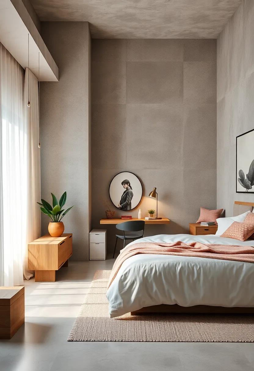 Create a‍ Workspace Corner: ⁤A small desk and chair ‍can offer a designated⁢ area for productivity⁢ without detracting from your bedroom's vibe