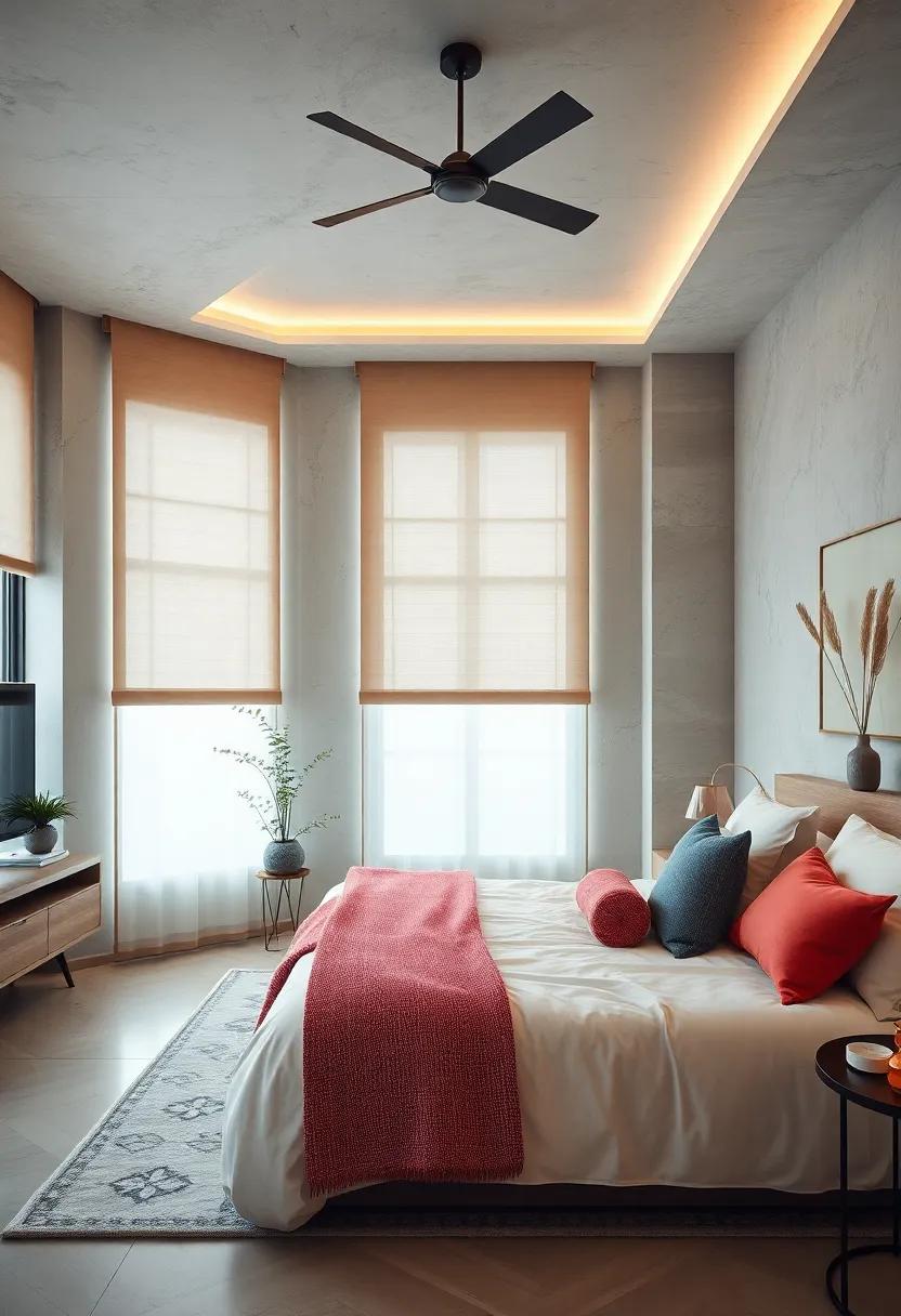 Focus ‍on Smart ⁣Technology: Integrate smart ‍lighting and ‌automated blinds for convenience while‌ keeping the design ​seamless and modern
