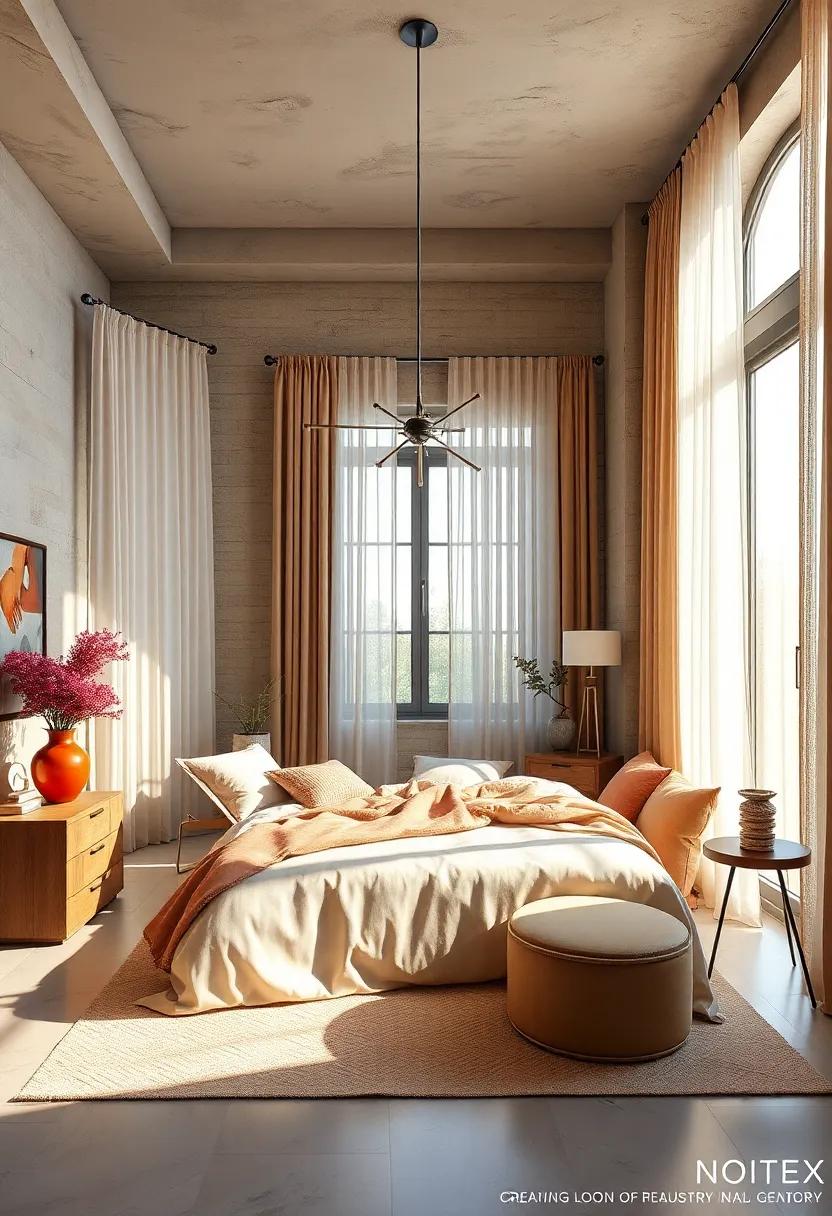 Hang Sheer Curtains: Light, airy‌ fabrics allow ⁢natural light to filter through while​ providing privacy and a sense of openness