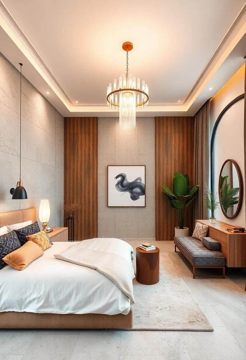 Invest ‌in Statement Lighting: ⁤A chic chandelier or sculptural pendant can serve as a focal point while ‍illuminating⁣ your space with style