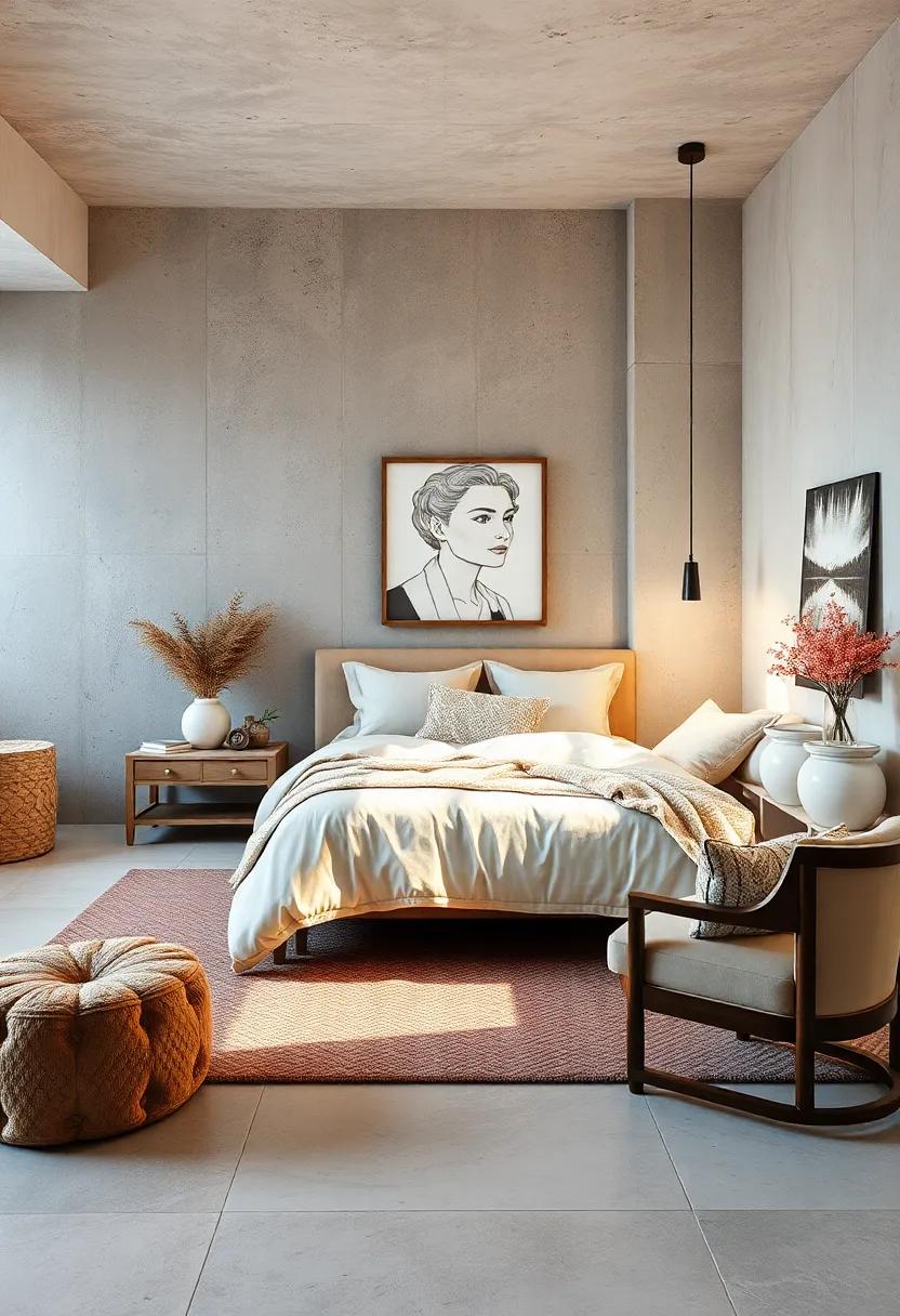 Layer⁢ Textures:​ combine various materials such as⁣ velvet, linen, and chunky​ knits to add depth and comfort to your sanctuary