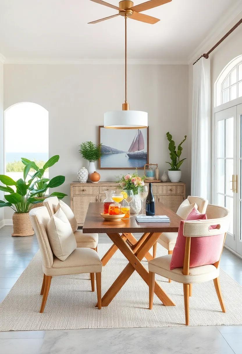 Set Up a Bar Cart: Create a⁤ stylish bar cart⁣ stocked with‍ hurricane ⁣lamps and cocktails inspired‌ by the sea, making entertaining⁢ effortless